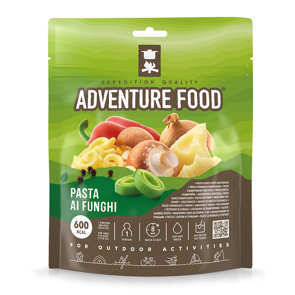Adventurefood: Těstoviny ai Funghi Těstoviny ai Funghi